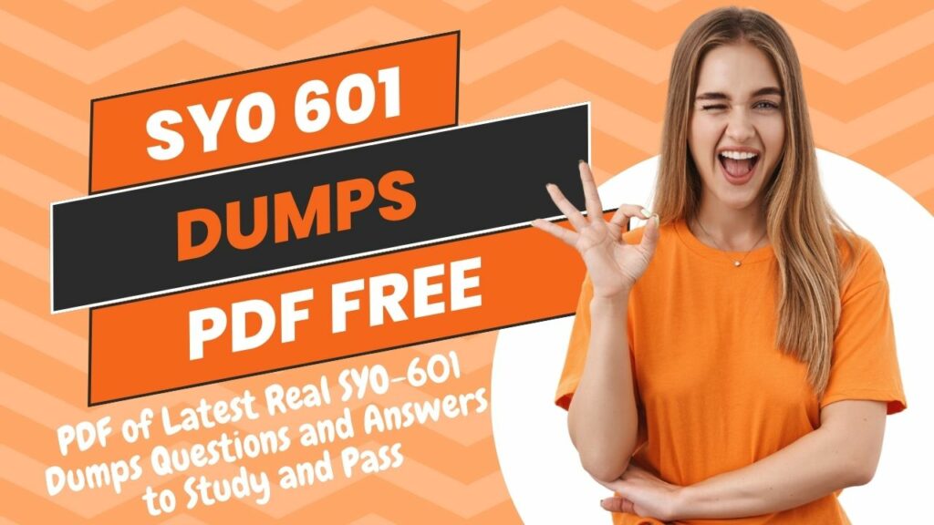 SY0 601 Dumps PDF Free