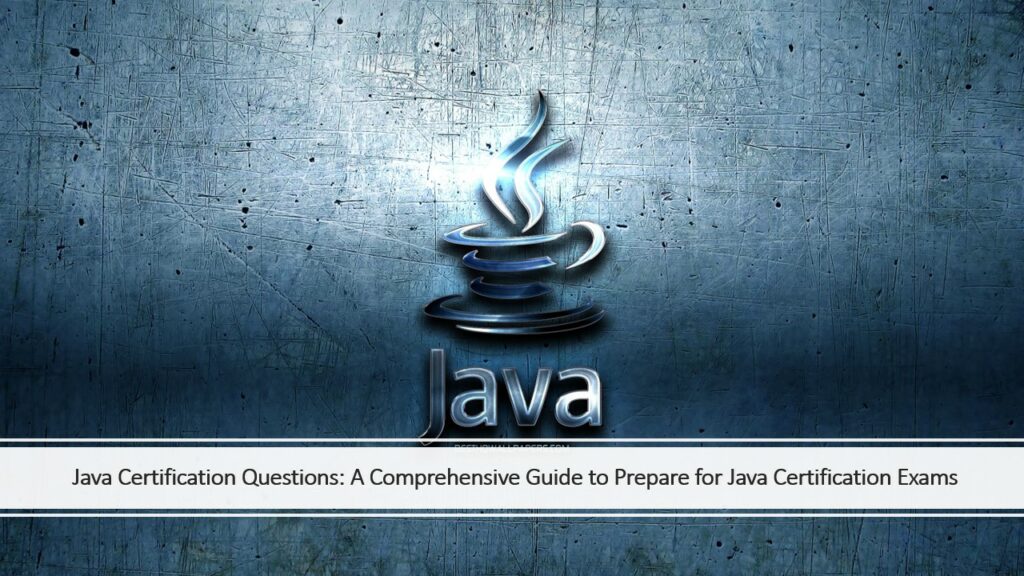 Oracle Java Certification Questions