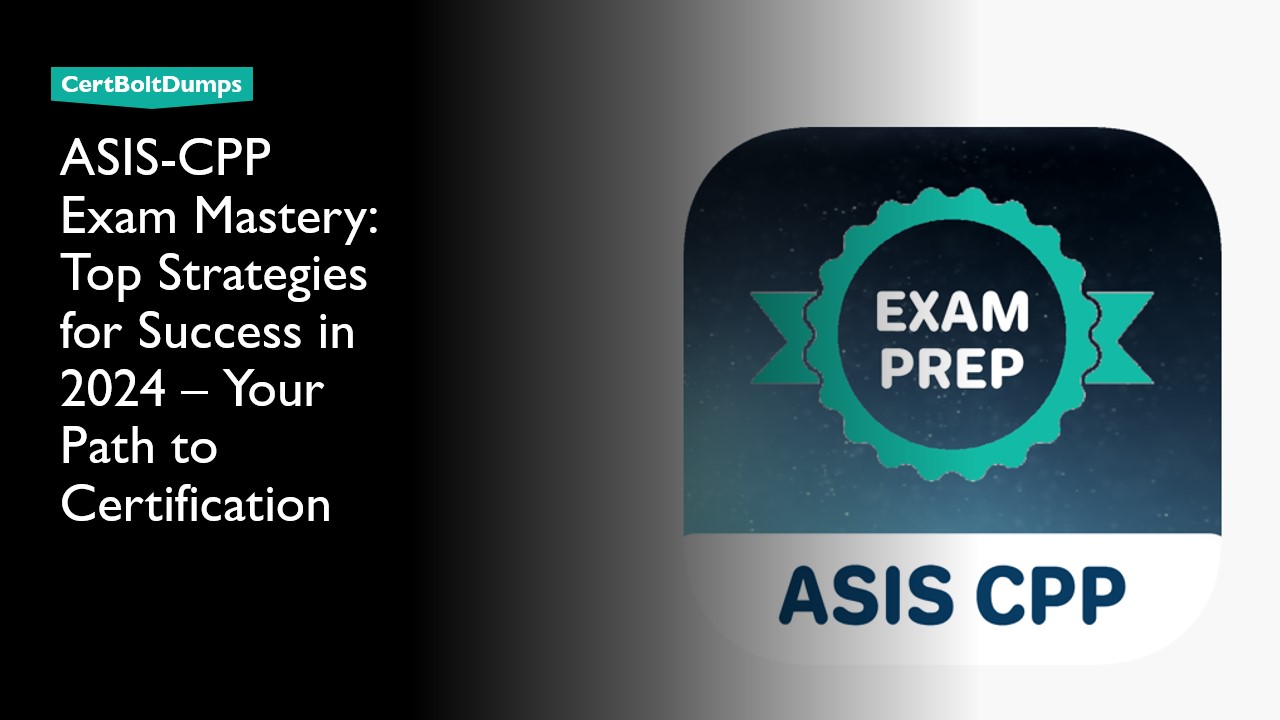 ASIS-CPP Exam