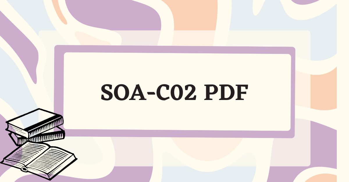 SOA-C02 PDF