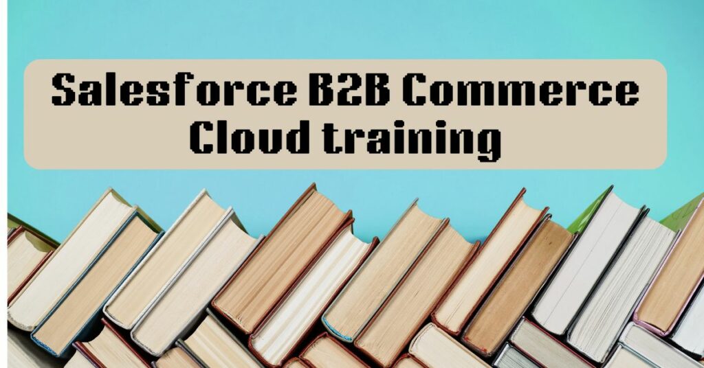 Salesforce B2B Commerce Cloud training
